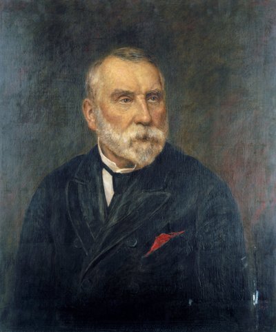 Edward William Watkin, promotor ferroviário inglês de Unbekannt Unbekannt