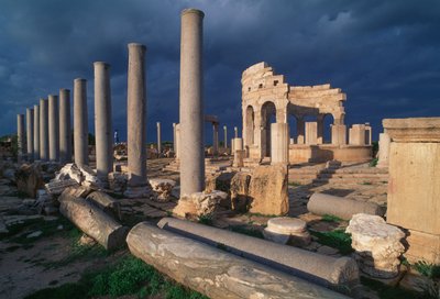 Mercado de Leptis Magna (Lista do Património Mundial da Unesco) de Unbekannt Unbekannt