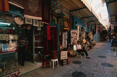 Bairro Muçulmano, Jerusalém (foto) de Unbekannt Unbekannt