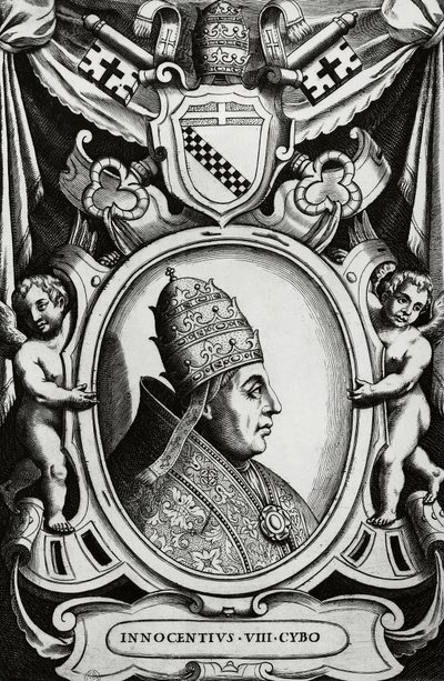 Retrato do Papa Inocêncio VIII (Giovanni Battista Cybo de Unbekannt Unbekannt