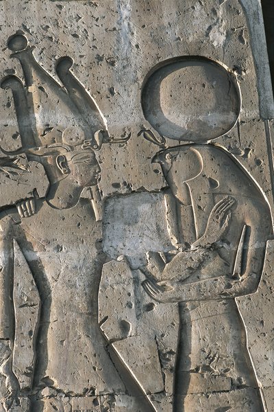 Alívio no templo funerário de Seti I de Unbekannt Unbekannt
