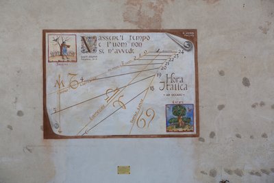 Sundiel, meridien, Aiello del Friuli, Friuli, Itália de Unbekannt Unbekannt