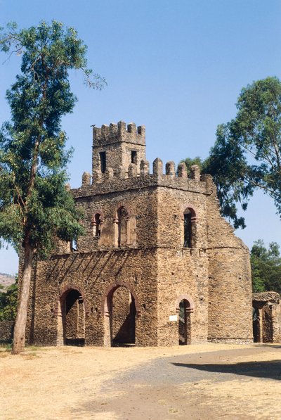 A Chancelaria de Yohannes, Fasil Ghebbi (foto) de Unbekannt Unbekannt
