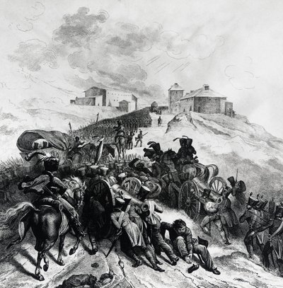 O exército francês a atravessar a Serra de Guadarrama, 22-24 de Dezembro de Unbekannt Unbekannt