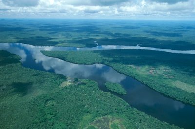 Venezuela, Guayana, Estado do Amazonas, Rio Orinoco, vista aérea
(foto) de Unbekannt Unbekannt