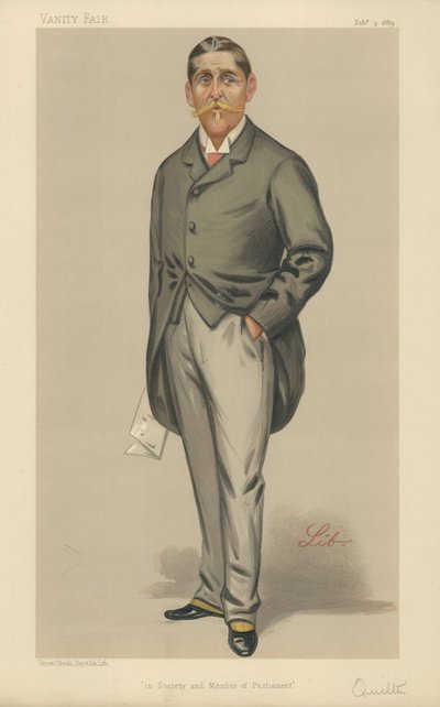 Mr William Cuthbert Quilter de Liborio Prosperi