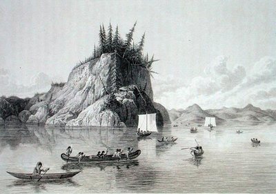 Expedition Crossing Lake Prosperous, 30 de maio de Lieutenant (after) Hood