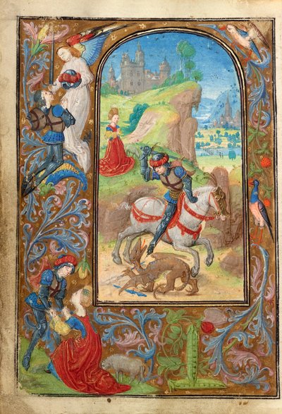 São Jorge e o Dragão de Lieven van Lathem
