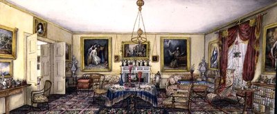 O Salão de Desenhos em Aynhoe de Lili Cartwright