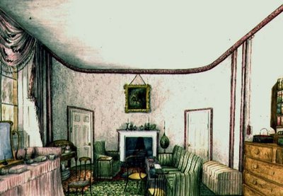 A Sala Cor-de-Rosa em Aynhoe de Lili Cartwright