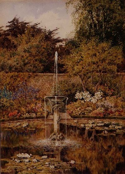 Um Velho Jardim Aquático de Lilian Stannard