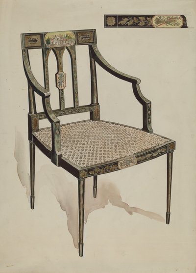 Cadeira, c. 1936. de Lillian Causey