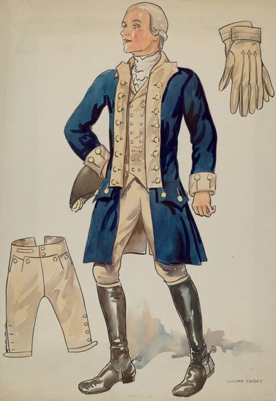 Uniformes do Homem, c. 1936. de Lillian Causey