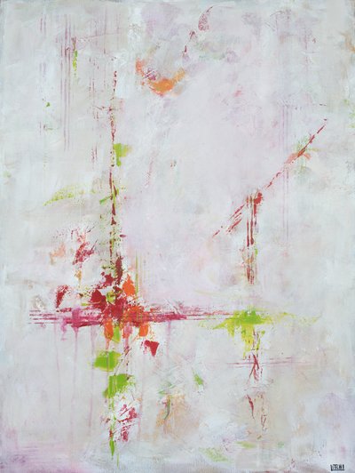 Traços abstratos vibrantes de Lillian Christiansson