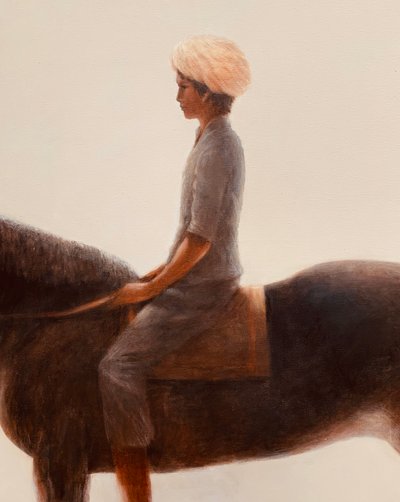 menino e cavalo de Lincoln Seligman