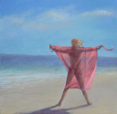 Sari Rosa na Praia de Lincoln Seligman