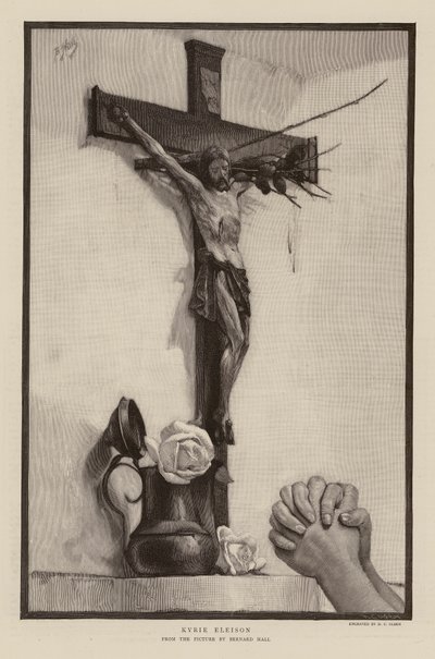 Kyrie eleison (gravura) de Lindsay Bernard Hall
