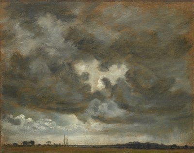 Estudo sobre nuvens, c.1850 de Lionel Constable