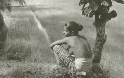 Pelo campo (foto p/b) de Lionel Wendt