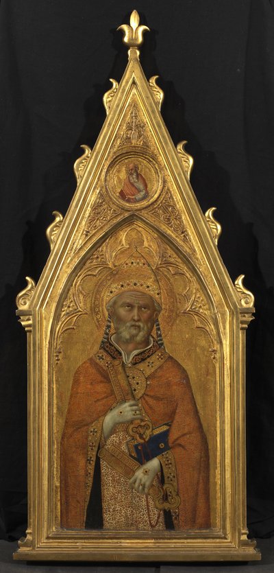 São Pedro como Papa, c.1365 de Lippo Vanni