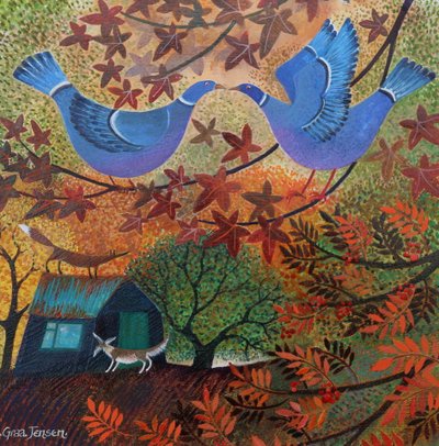 Jardim de outono, 2024 de Lisa Graa Jensen