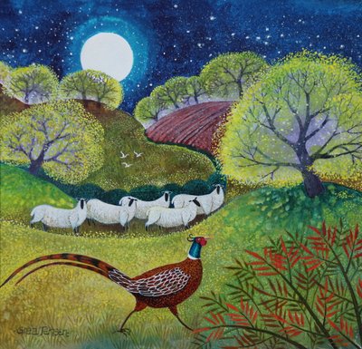 Mr. Handsome, 2024 (acrílicos sobre linho) de Lisa Graa Jensen