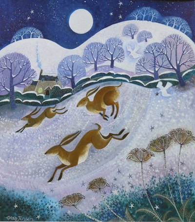 lebres da neve, 2019 de Lisa Graa Jensen