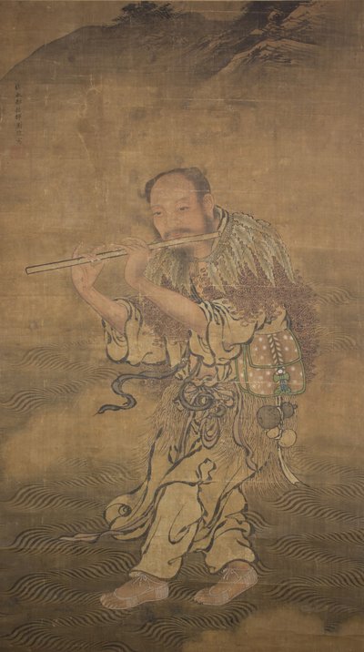 O taoísta imortal Han Xiangzi, sem data, final do século XV - início do século XVI. de Liu Jun