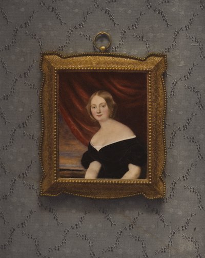 Retrato de Madame Shield, 1840 de Lizinska Aimee Zoe de Mirbel