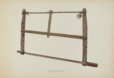 Coopersmith Saw, 1938. de Lloyd Charles Lemcke