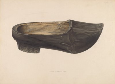 Wooden Shoe, 1937. de Lloyd Charles Lemcke