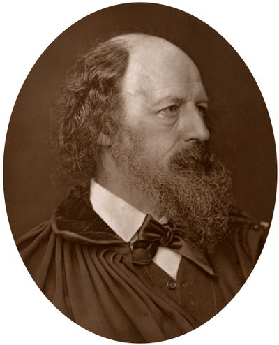 Alfred Tennyson, DCL, FRS, inglês poeta laureado, 1883. de Lock and Whitfield