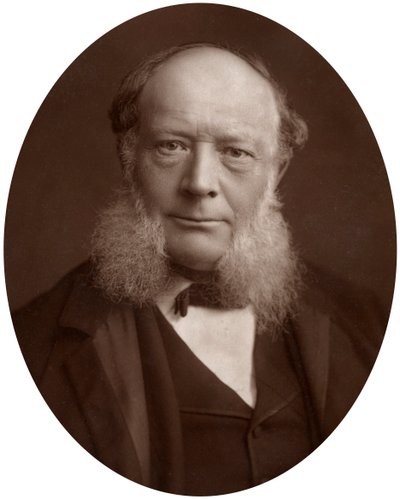 Charles William Siemens, DCL, FRS, engenheiro elétrico alemão e inventor, 1883. de Lock and Whitfield