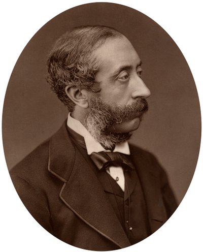 Conde de Carnarvon, Presidente da Sociedade de Antiquários, 1880. de Lock and Whitfield