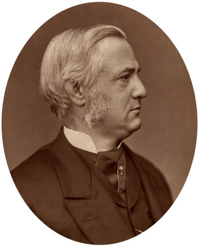 Frederick Max Muller, professor de Filologia Comparada na Universidade de Oxford, 1878. de Lock and Whitfield