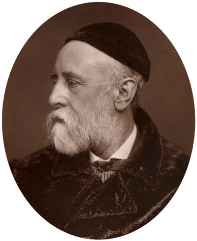 George Frederick Watts, artista e acadêmico real, 1882. de Lock and Whitfield