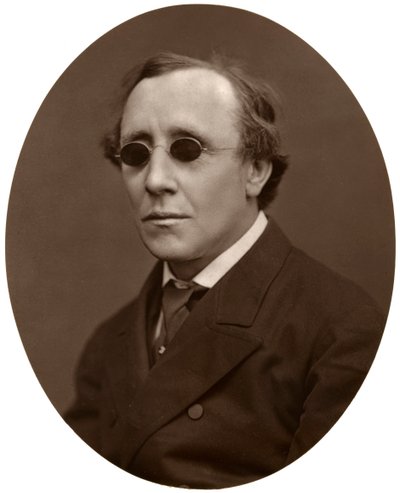 Henry Fawcett, MP, professor de economia política na Universidade de Cambridge, 1876. de Lock and Whitfield