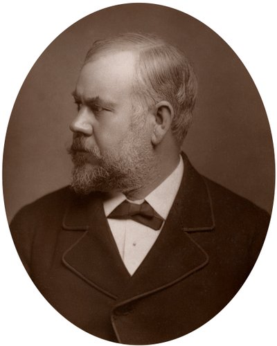 Henry Hugh Armstead, RA, escultor e ilustrador britânico, 1883. de Lock and Whitfield