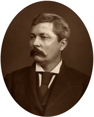 Henry Morton Stanley, explorador africano, 1880. de Lock and Whitfield