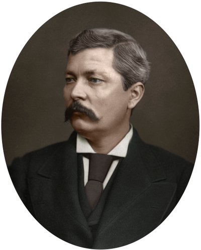 Henry Morton Stanley, explorador africano, 1880. de Lock and Whitfield