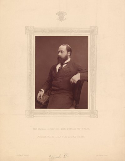 Sua Alteza Real o Príncipe de Gales (Edward VII) de Lock and Whitfield