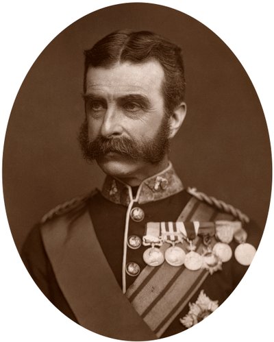 Major-general Lord Chelmsford, soldado britânico, 1882. de Lock and Whitfield