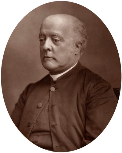 Rev Sir Frederick A Gore Ouseley, Bart, Professor de Música na Universidade de Oxford, 1883. de Lock and Whitfield