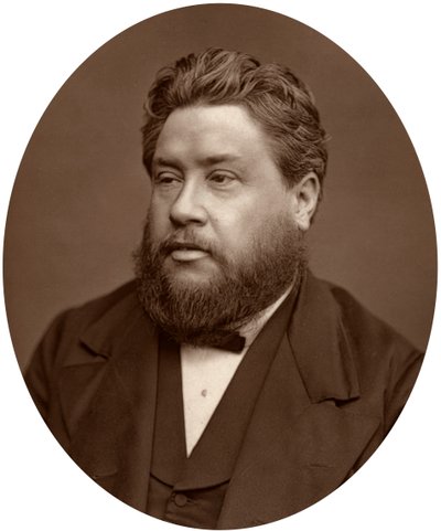 Reverendo Charles Haddon Spurgeon, pastor do Tabernáculo Metropolitano, 1880. de Lock and Whitfield