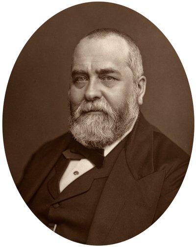 Sir Francis Philip Cunliffe Owen, diretor do Museu South Kensington, 1880. de Lock and Whitfield