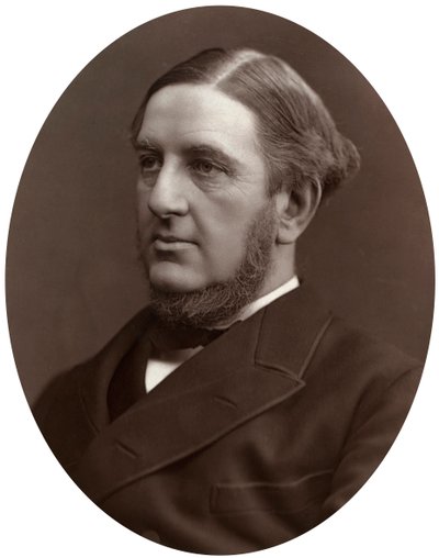 Sir William Vernon Harcourt, QC, MP, Professor de Direito Internacional na Universidade de Cambridge, 1877. de Lock and Whitfield