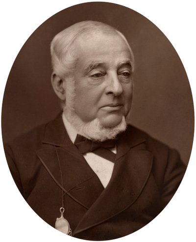 Warren de la Rue, astrônomo e físico britânico, 1882. de Lock and Whitfield
