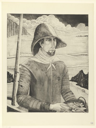 Bretonse visser
Pêcheur Breton II (título original) de Lodewijk Schelfhout (signed by artist)