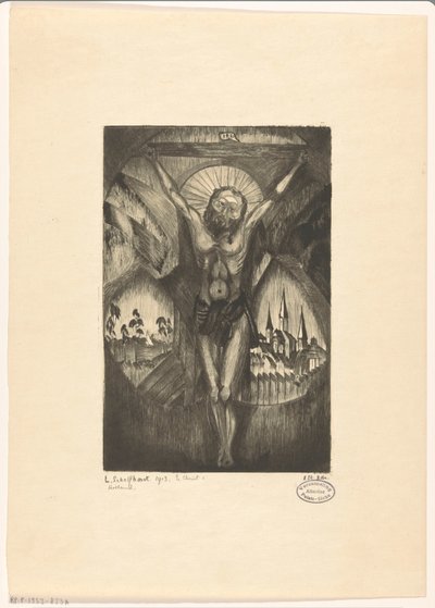 Cristo na cruz
Le Christ I (título original sobre o objecto) de Lodewijk Schelfhout (signed by artist)
