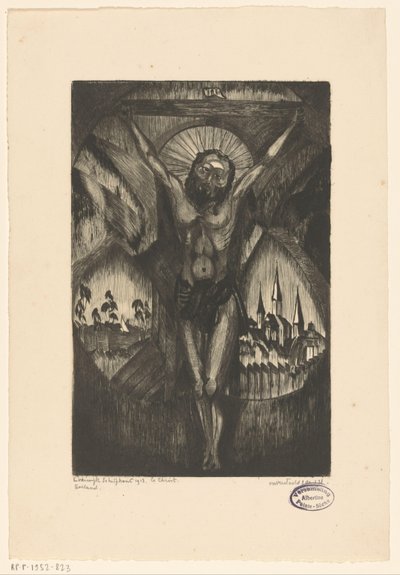 Cristo na cruz
Le Christ I (título original sobre o objecto) de Lodewijk Schelfhout (signed by artist)